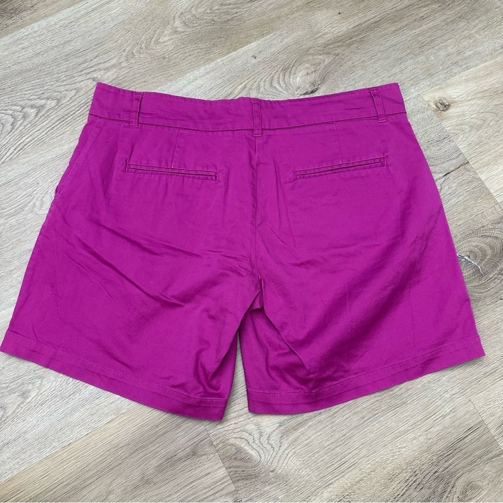 Per Se Magenta Bermuda Shorts - Picture 2 of 5